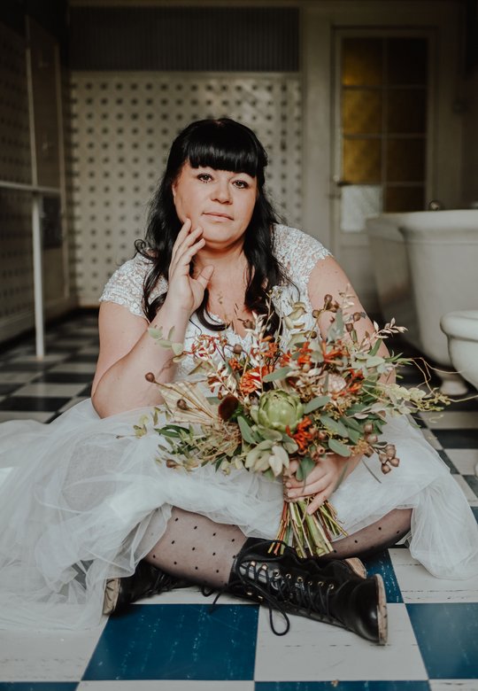 Brautkleid, curvy, bohemian, cool, modern, Hochzeitskleid, grosse Grössen