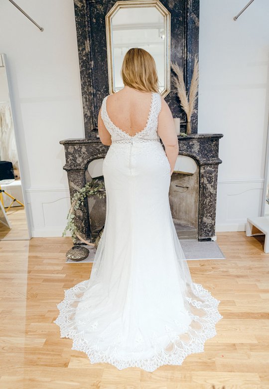 Brautkleid, curvy, Hochzeitskleid, grosse Grössen