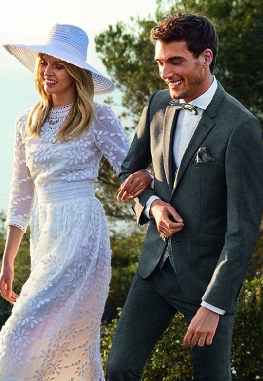 klassischer Hochzeitsanzug, Bräutigam, Digel