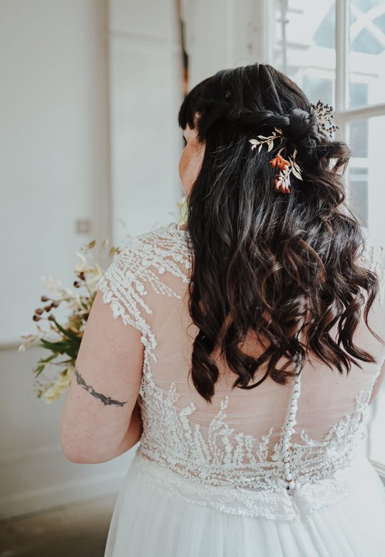 Brautkleid, curvy, bohemian, cool, modern, Hochzeitskleid, grosse Grössen