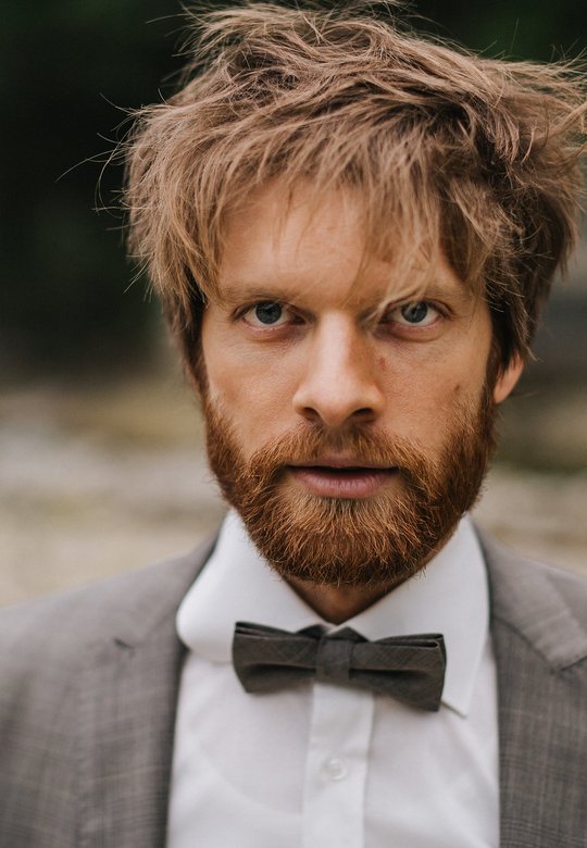 Hochzeitsanzug Casual Vintage Braun