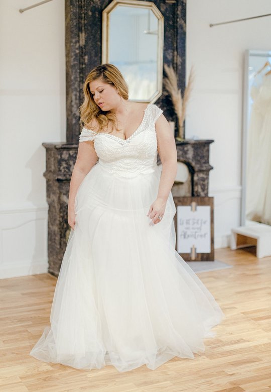 Hochzeitskleid, curvy, Brautkleid, grosse Grössen