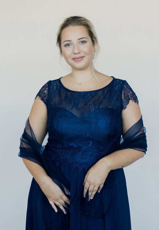 Ballkleid, grossegrössen, curvy, navy, lang, elegant, günstig, Festkleid