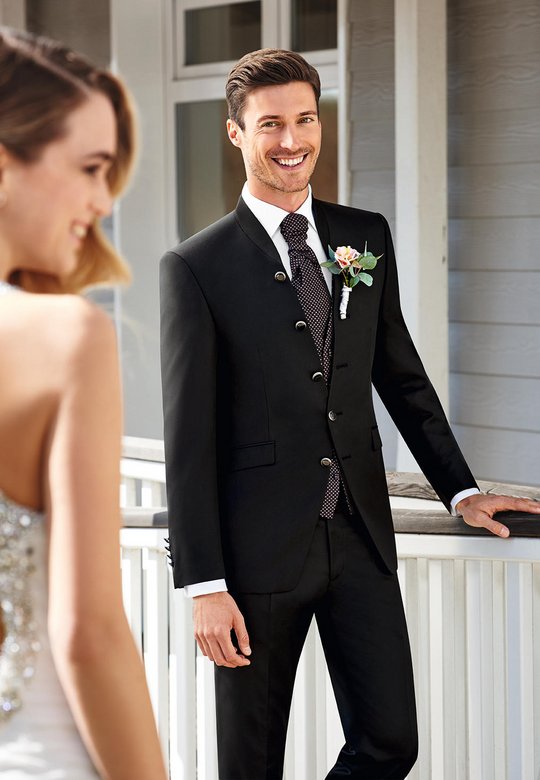 Hochzeitsanzug Wilvorst klassisch schwarz