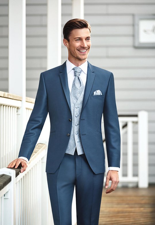 Hochzeitsanzug Wilvorst klassisch blau
