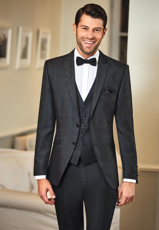 Hochzeitsanzug Wilvorst klassisch schwarz