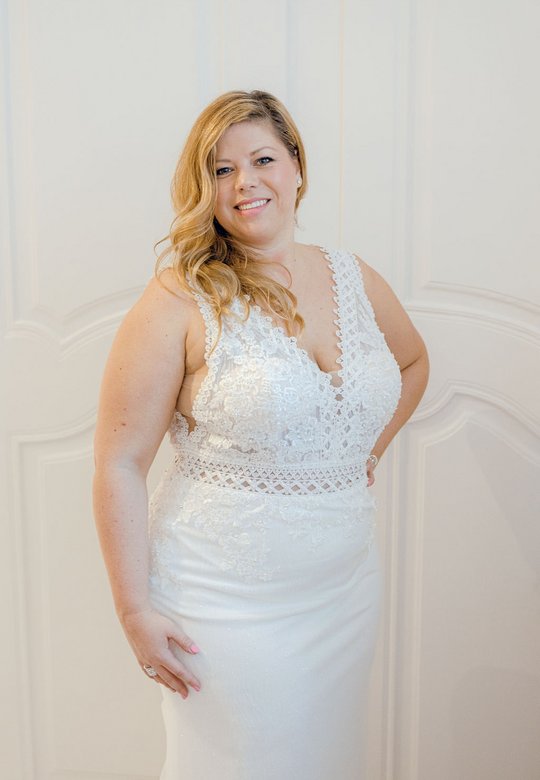 Brautkleid, curvy, Hochzeitskleid, grosse Grössen
