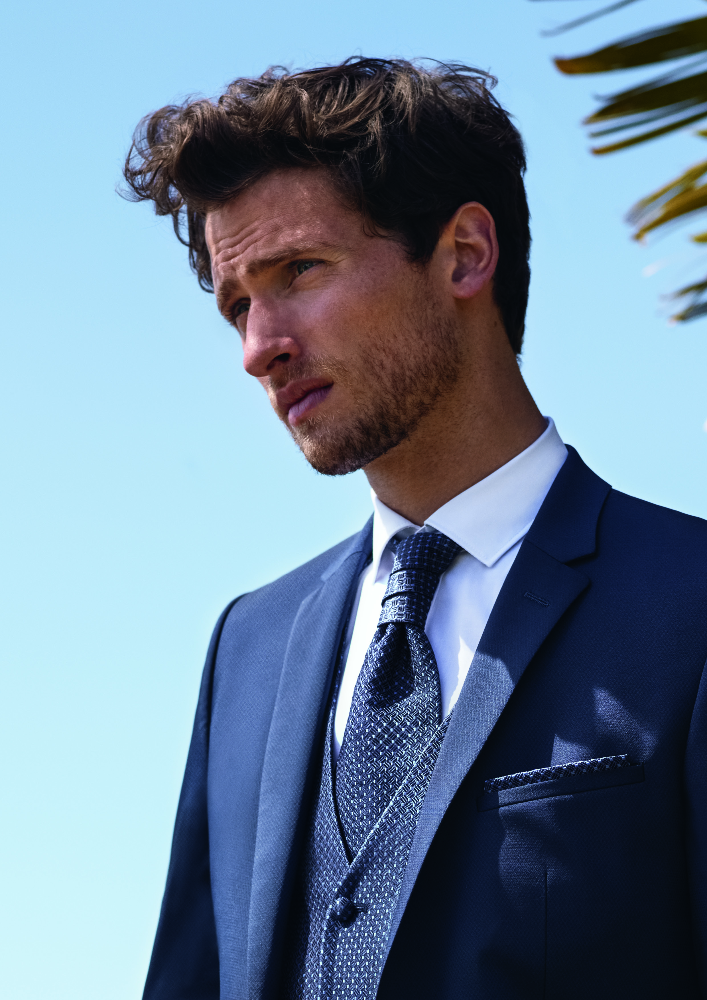 Hochzeitsanzug Digel Casual blau